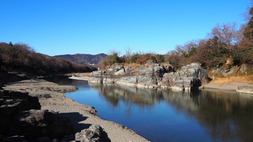 長瀞・岩畳と荒川