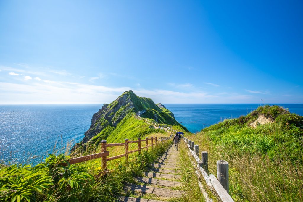 積丹半島　神威岬