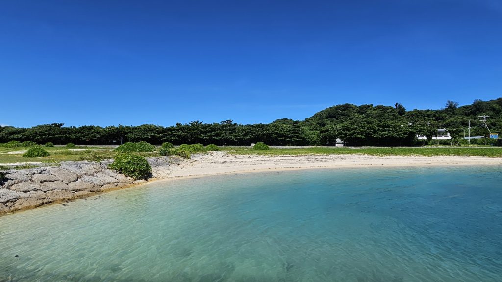 浜比嘉島のビーチ