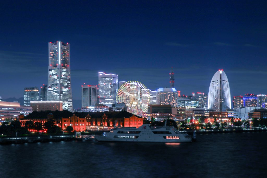 みなとみらいの夜景