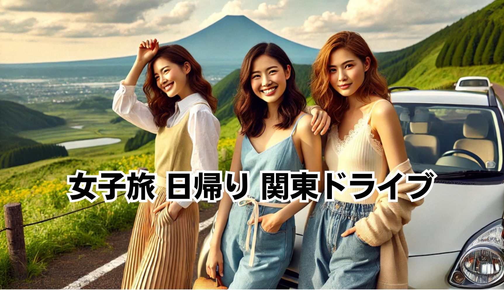 女子旅 日帰り関東ドライブ