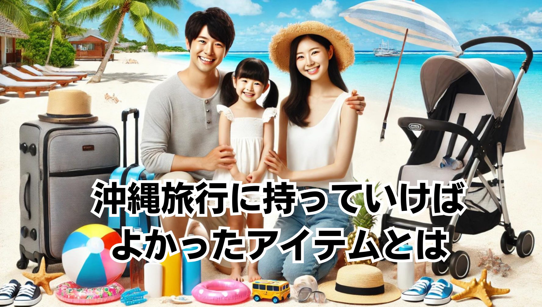 沖縄旅に行持っていけばよかったアイテムとは