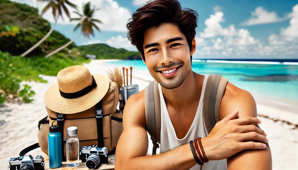 沖縄旅行 持っていけば よかった 男性向けアイテムイメージ