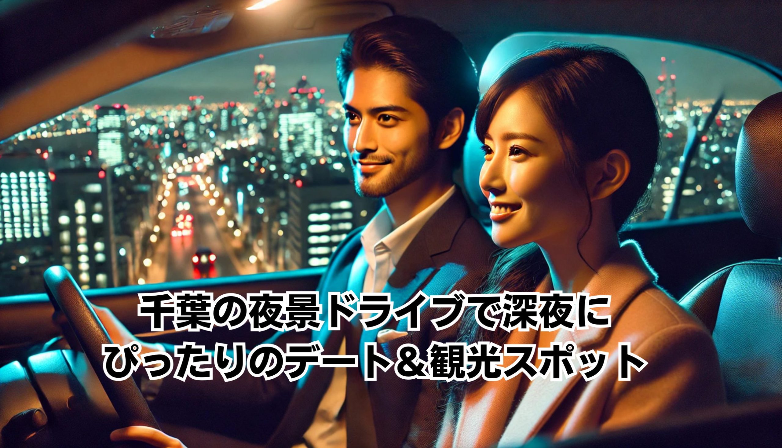 千葉の夜景ドライブ深夜にぴったりのデート＆観光スポットイメージ