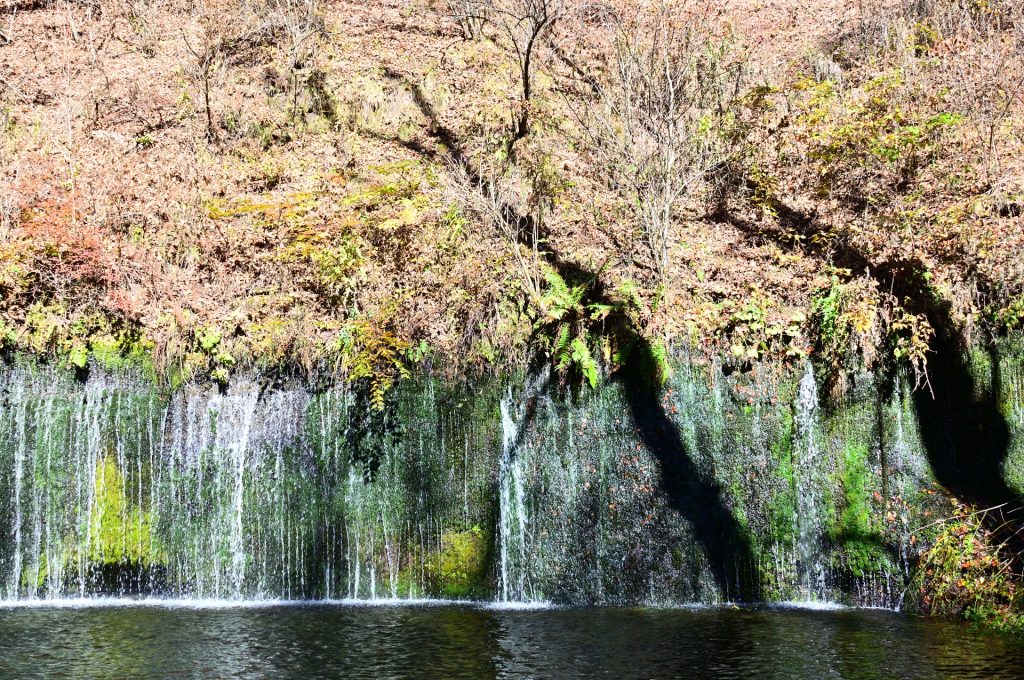 白糸の滝~晩秋軽井沢風景