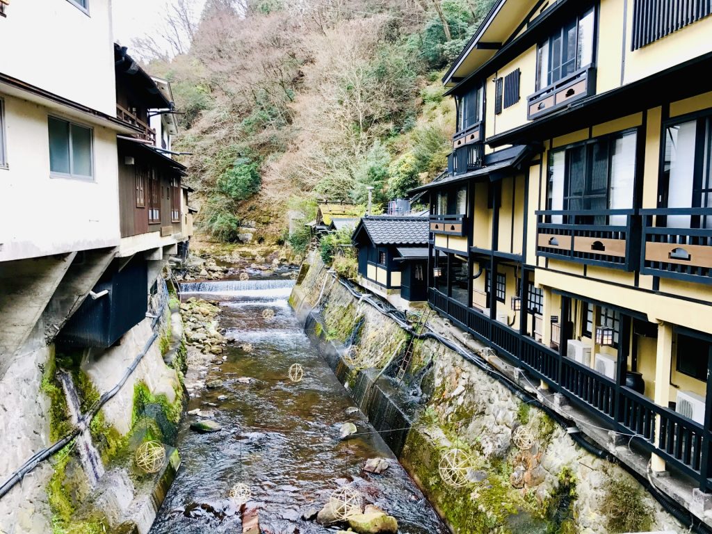 黒川温泉の街並み