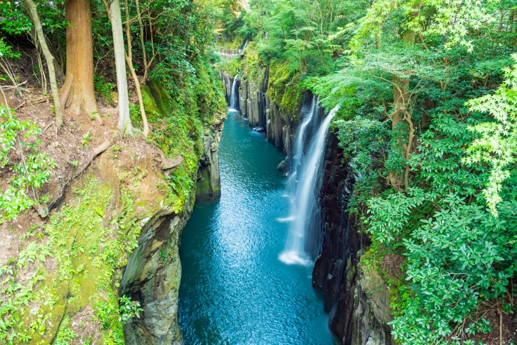 高千穂峡の真名井の滝