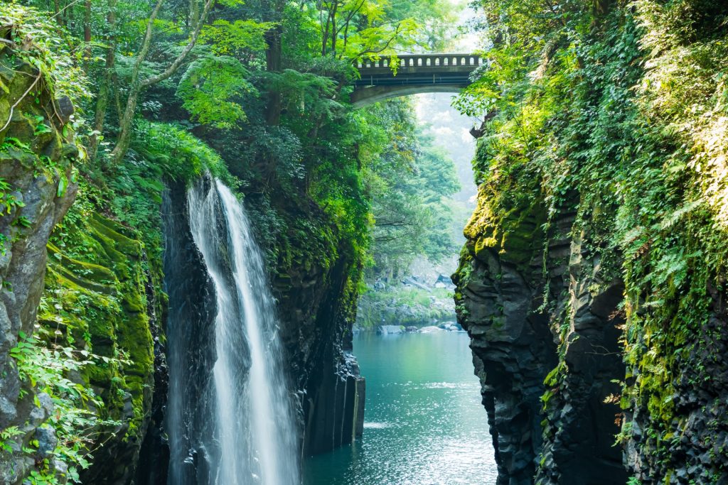 高千穂峡の真名井の滝