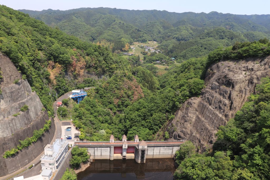 茨城県常陸太田市　竜神ダム