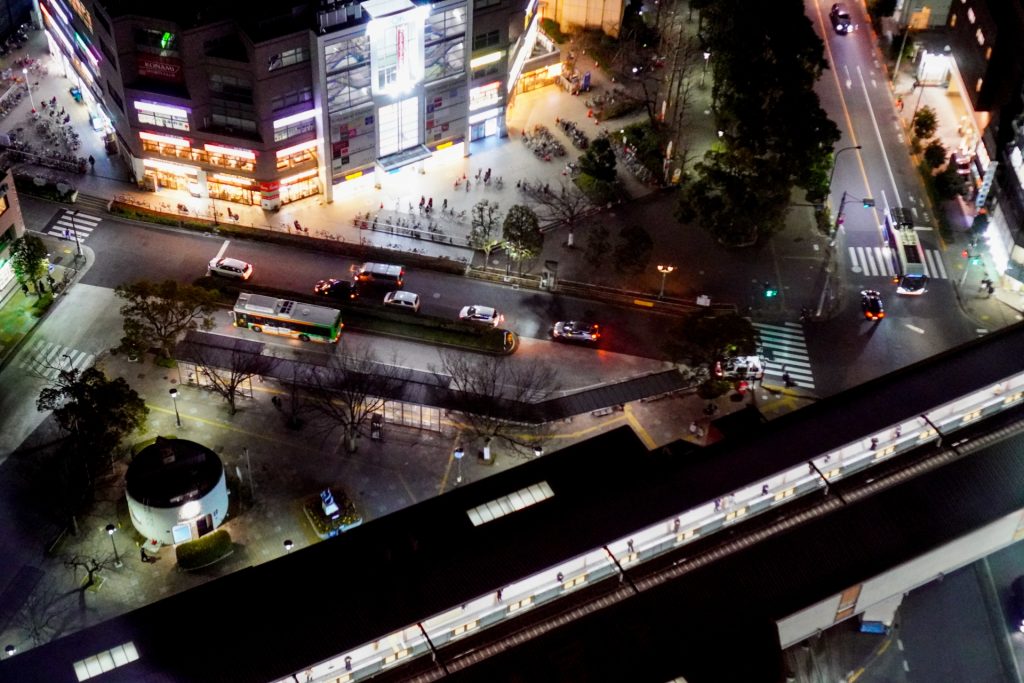 タワーホール船堀からの夜景