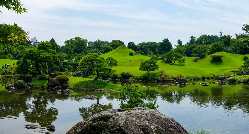熊本の水前寺公園こと水前寺成趣園
