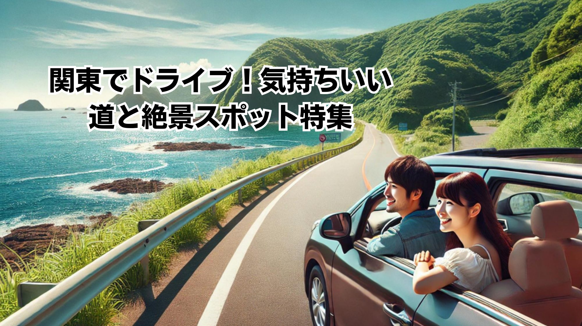 関東でドライブ！気持ちいい道と絶景スポット特集イメージ